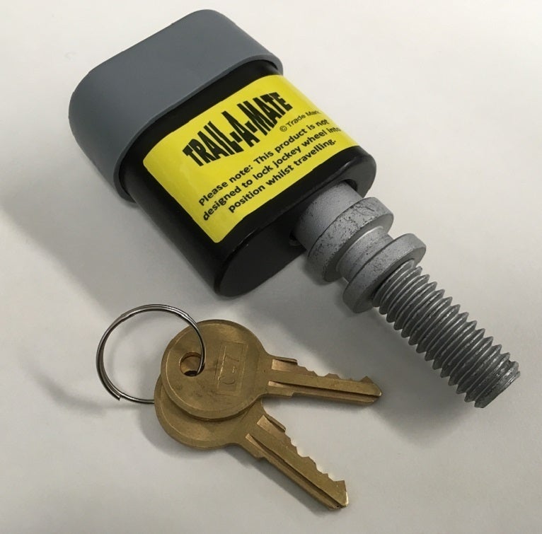 Jockey Wheel Clamp Anti-Theft Lock by Trail-A-Mate