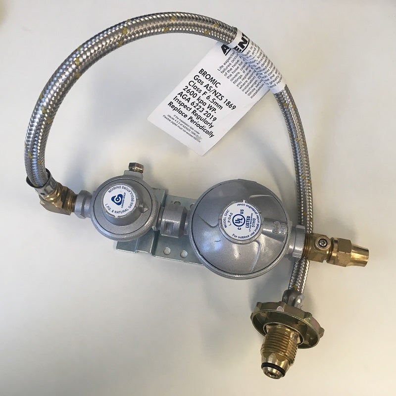 Single Gas Cylinder Regulator Kit