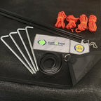Coast Black Fridge Vent Suncreen w/ Black Sail Track.