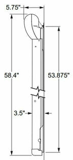 Carefree Altitude WHITE Awning Hardware Set