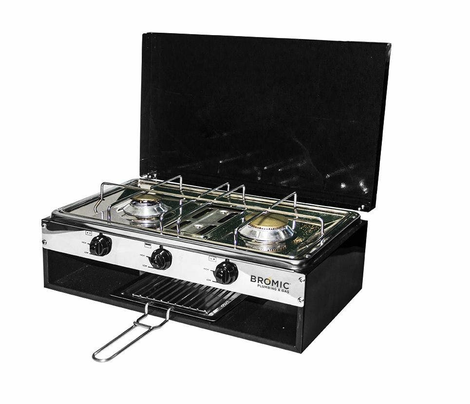 New Lido 2 Junior Burner and Grill With Lid