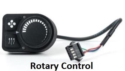 Autoterm Diesel Air Heater 12V 2KW Kit with Rotary Controller