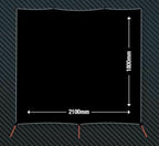 Black Side Sunscreen for Pop-Top