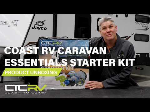 Coast to Coast RV Essentials Caravan Starter Kit with 27 mm Waste Hose