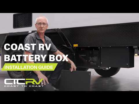 Coast RV Steel Chassis Mount Battery Box