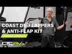 Coast RV Awning Flap Eliminator Kit - Large White - 230 to 240cm