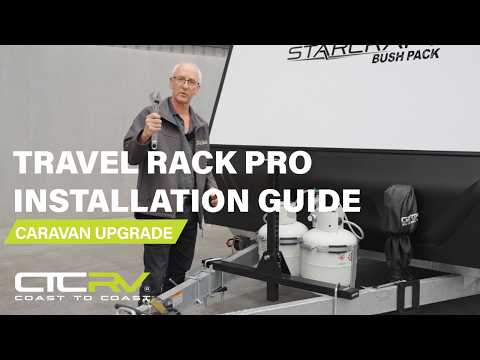 Coast Travel Rack Pro - A-Frame Mounted Accessories Carrier