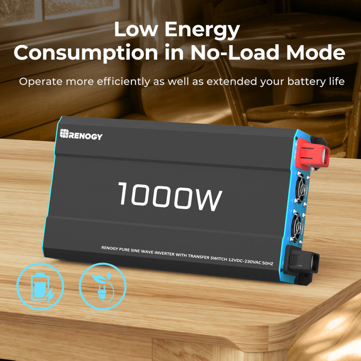 RENOGY CORE | PUH 1000W Pure Sine Wave Inverter