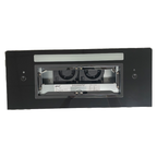 Sphere Tempered Glass Face Recessed Rangehood