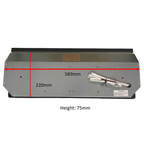 Sphere Tempered Glass Face Recessed Rangehood