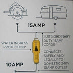 Pod 15 AMP to 10 AMP Adapter