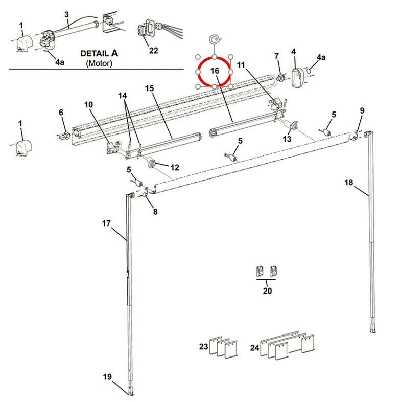 Freedom R/H Spring Arm Assy - Used with 3.0m & Up