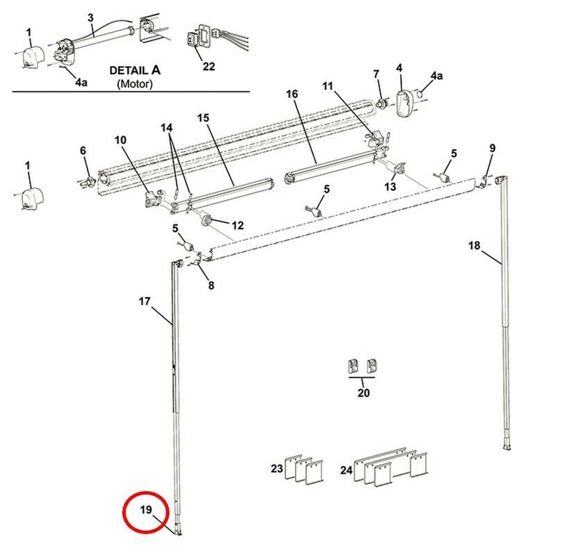 Freedom Carport Foot