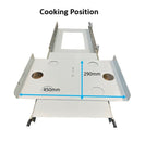 Sizzler BBQ Swivel Slide Kit