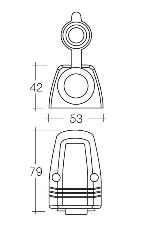 Surface Mount Accessory Socket