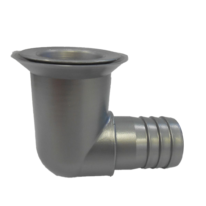 Plastic Silver/Grey 25mm Waste Outlet