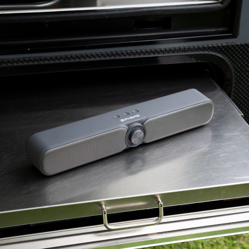 SPHERE WIRELESS CONNECT Portable Speaker with Mount Dock | 25W | Grey