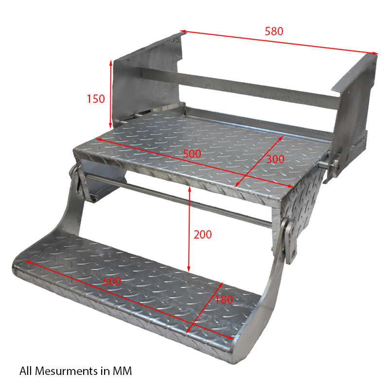 COAST Double Pull-Out Caravan Step