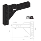 TAG Standard Weight Distribution Shank. WDHS-000