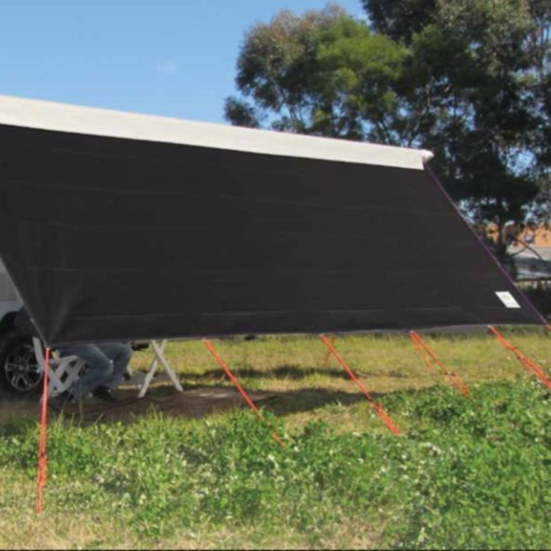 Black Front Sunscreen to Suit Rollout Awning