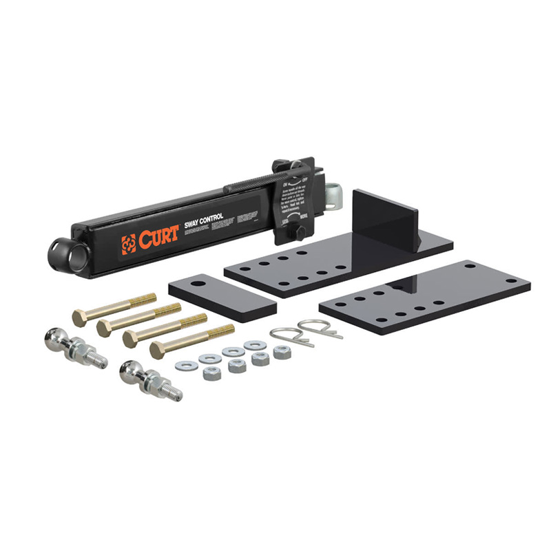 CURT SWAY CONTROL Kit with Bolt-on Chassis Adaptor