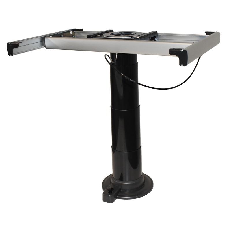 Black Nuova Mapa Telescopic & Adjustable Table Leg