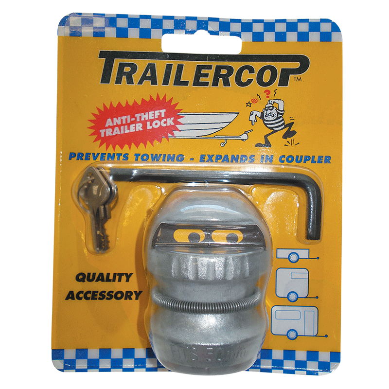 Trailer Cop Anti-Theft Coupling Lock