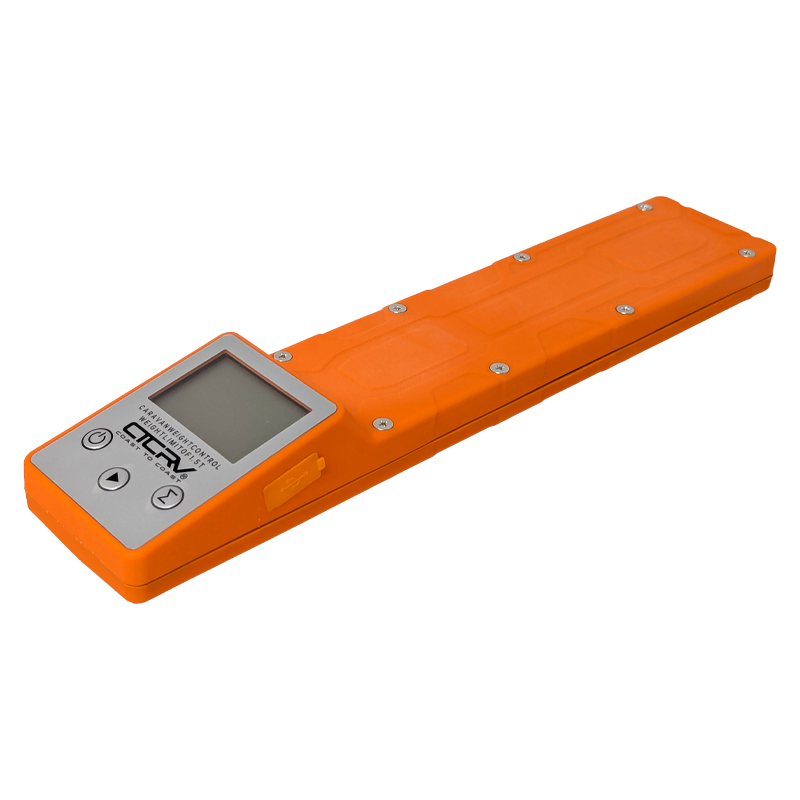 COAST RV 1500KG Orange Wheel Scale with Case