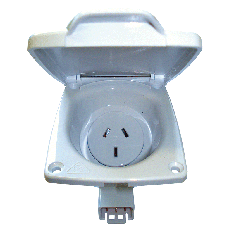 CMS 10AMP Double Pole Socket Outlet