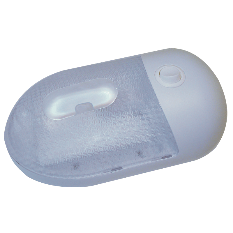 White Interior Dome Light 12V