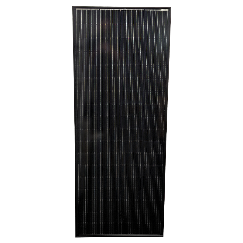 Sphere 250w Mono Crystalline Twin Cell BLACK Solar Panel - 670x1850x35mm