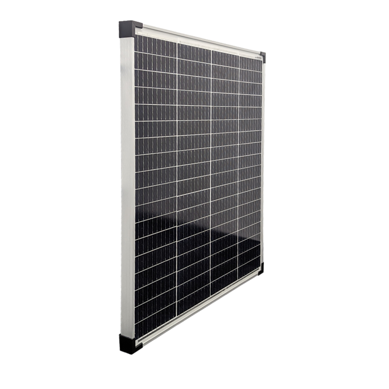 Sphere 100w Mono Crystalline Twin Cell Solar Panel. 670x780x35mm