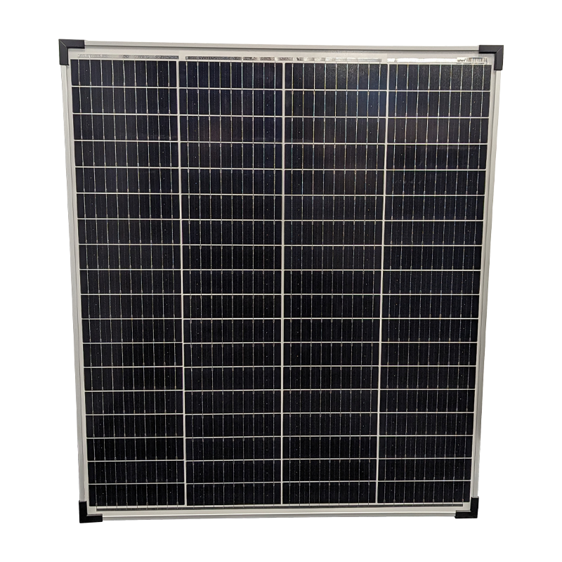 Sphere 100w Mono Crystalline Twin Cell Solar Panel. 670x780x35mm