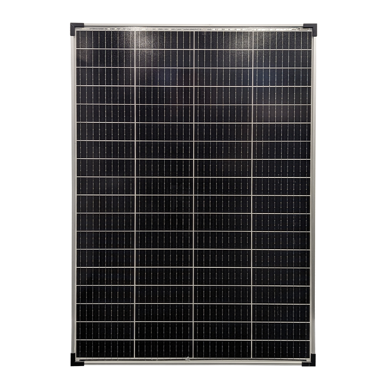 Sphere 130w Mono Crystalline Twin Cell Solar Panel. 670x1012x35mm