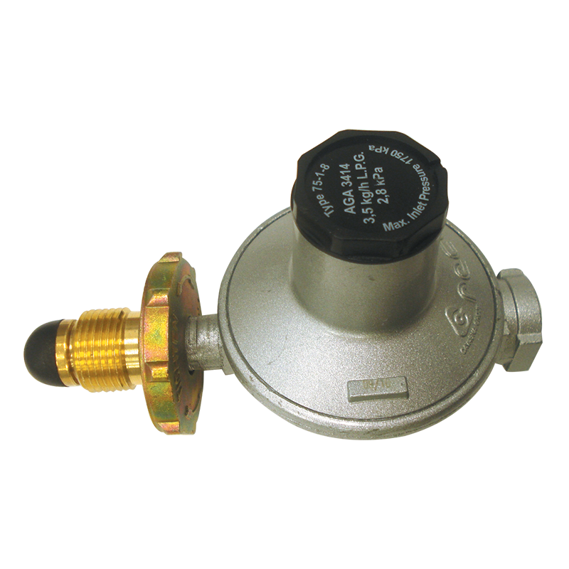 LPG (Single Stage) Gas Regulator - 3.5kg/hr