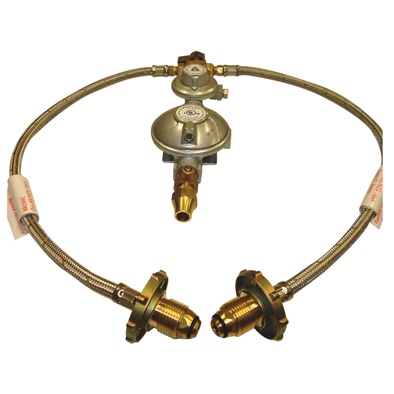 Dual Gas Cylinder Regulator Kit