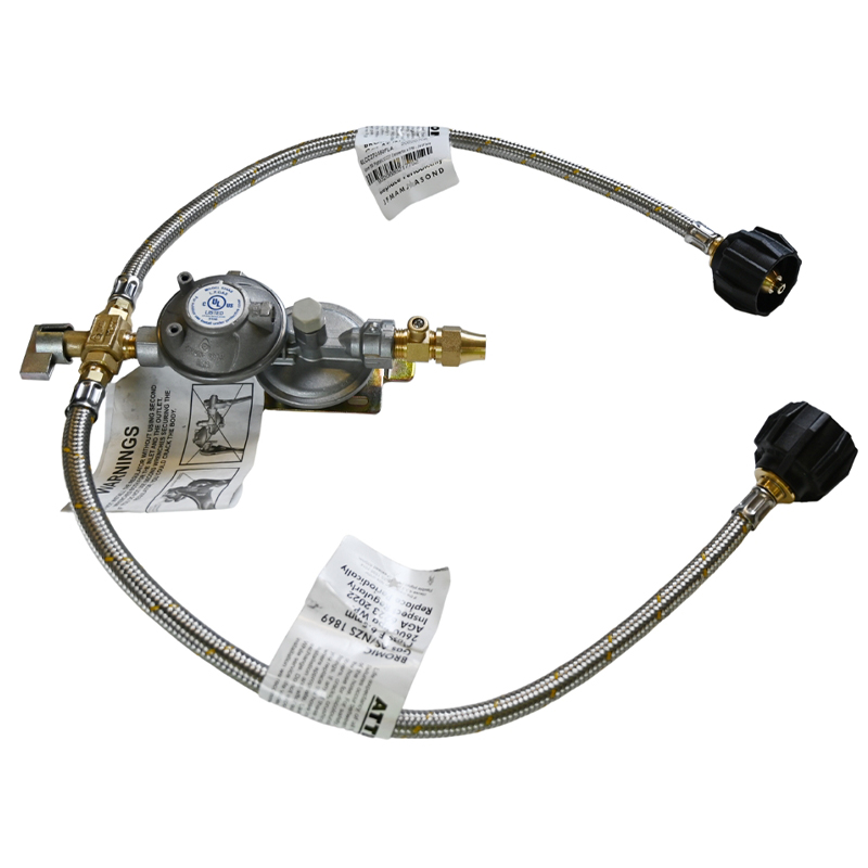 Dual LCC27 Gas Cylinder Regulator Kit (LPG).