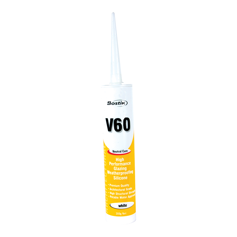 V60 Silicone Sealant Non Acetic - Clear