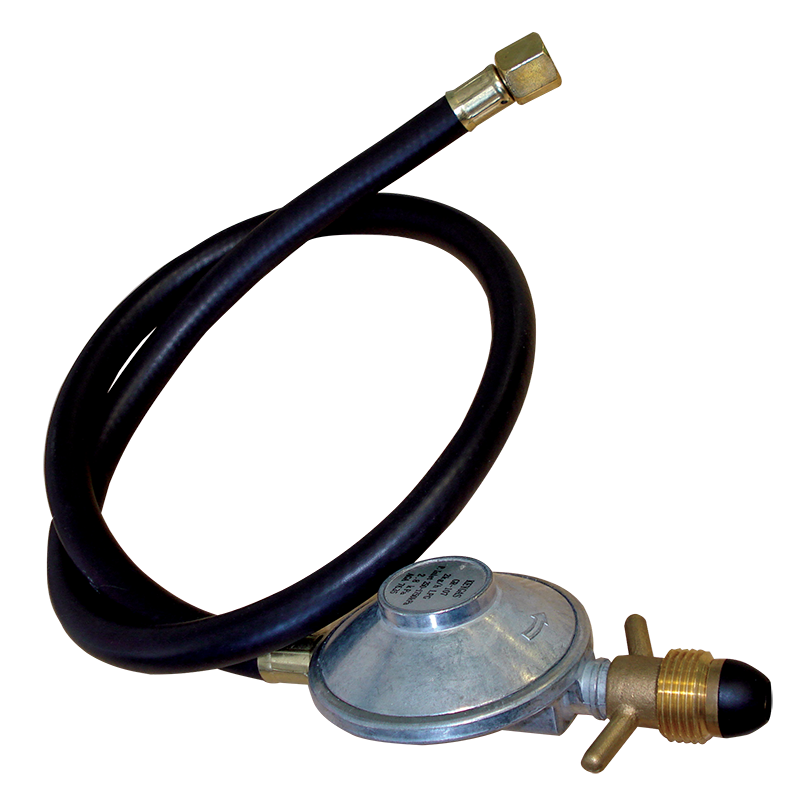 Sizzler BBQ Standard 900mm Gas Hose & Regulator Kit