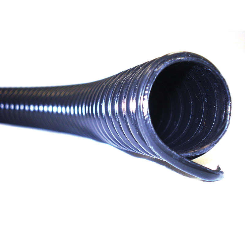 Corrugated Black Flexible  Waste Hose 25mmID / 10mtr Roll