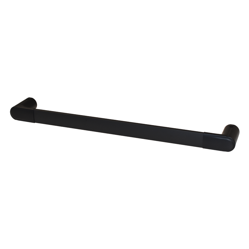 COAST Bathroom Towel Bar BLACK - 600x200x113mm (LxDxH)