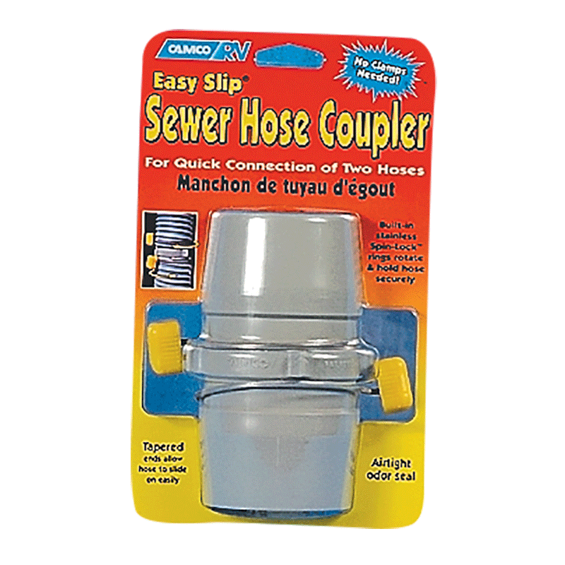 RV Slip On Internal Sewer Hose Couple