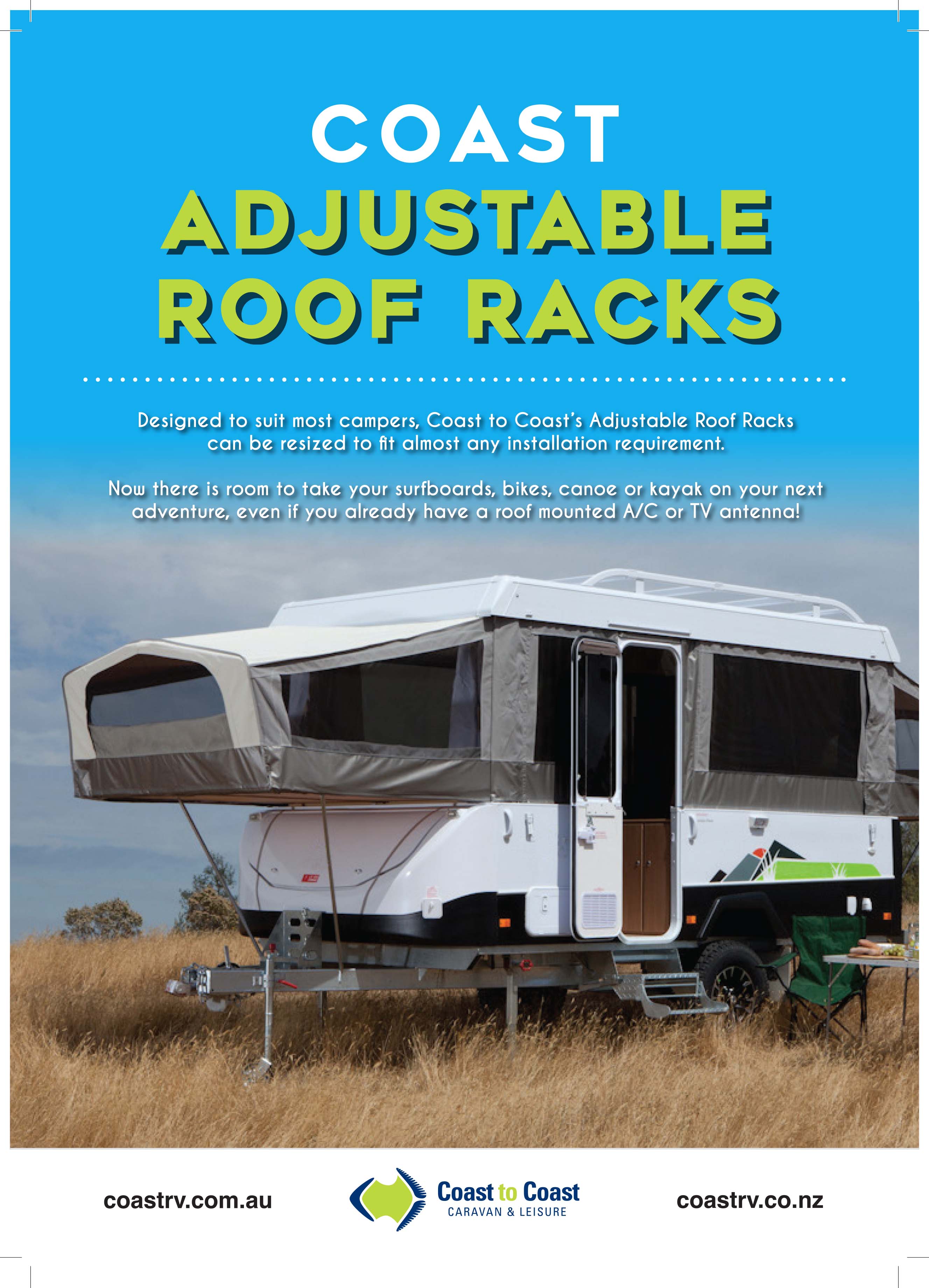 Coast Adjustable Roof Racks