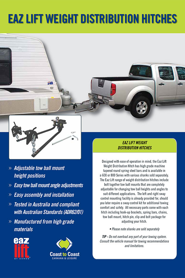 EAZ LIFT WEIGHT DISTRIBUTION HITCHES