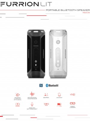 furrion lit portable bluetooth speaker